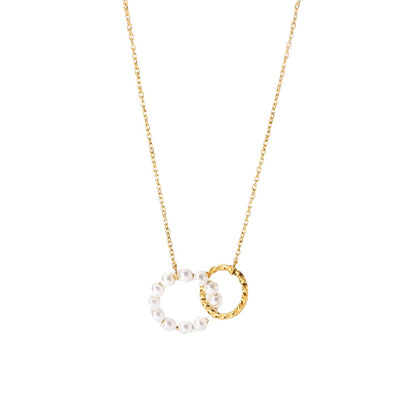 Collar Circulo Perla