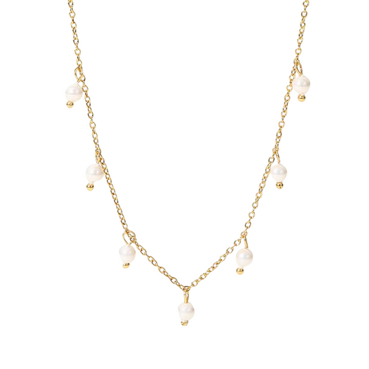 Collar Perlas Colgantes