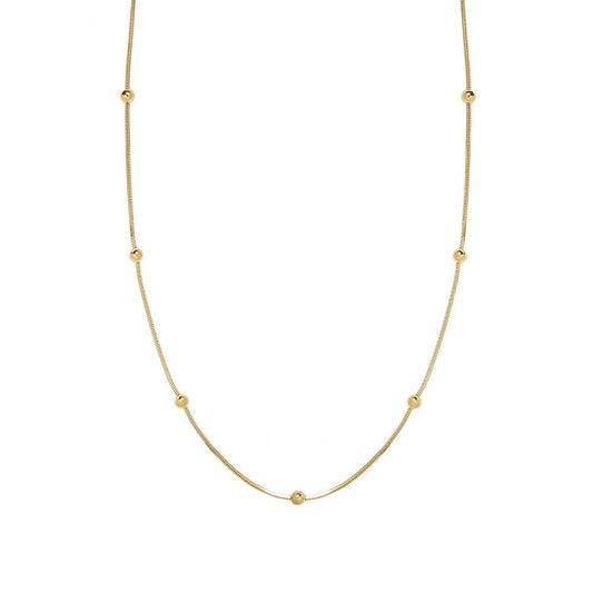 Collar Bolitas Liso