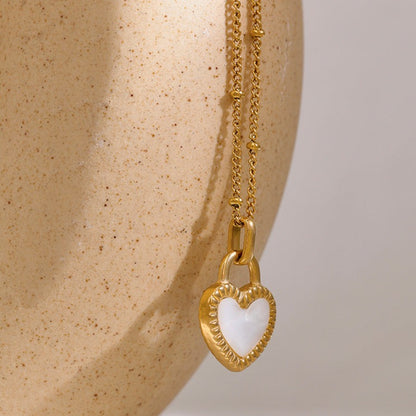 Collar Corazon Doblevista