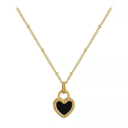 Collar Corazon Doblevista
