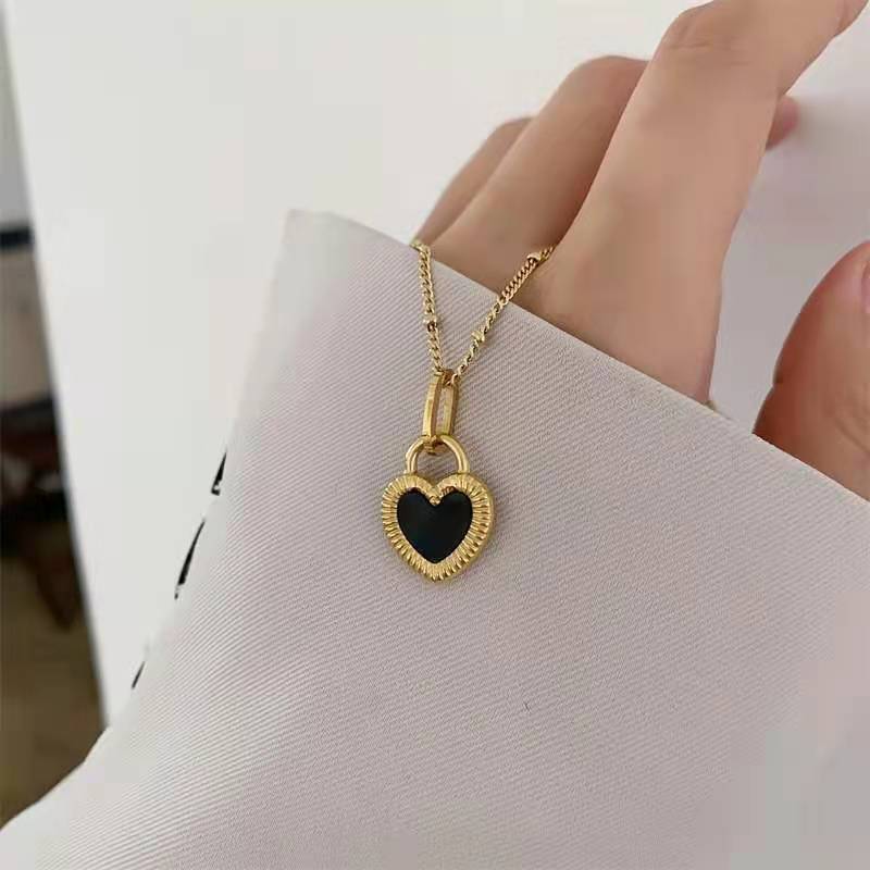 Collar Corazon Doblevista