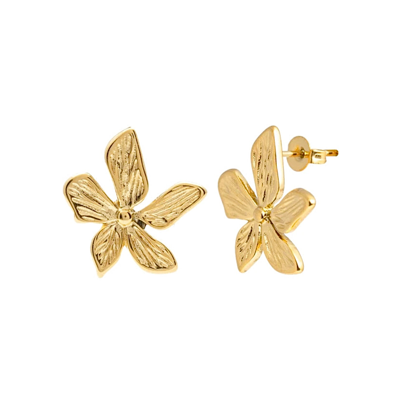 Aretes Flor Petalo