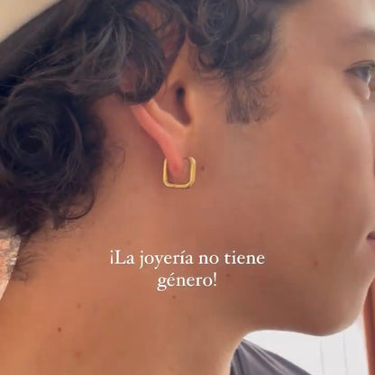Arracadas Cuadradas