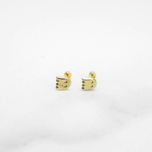 Piercing Fantasma Oro 10k (precio por 1 arete)