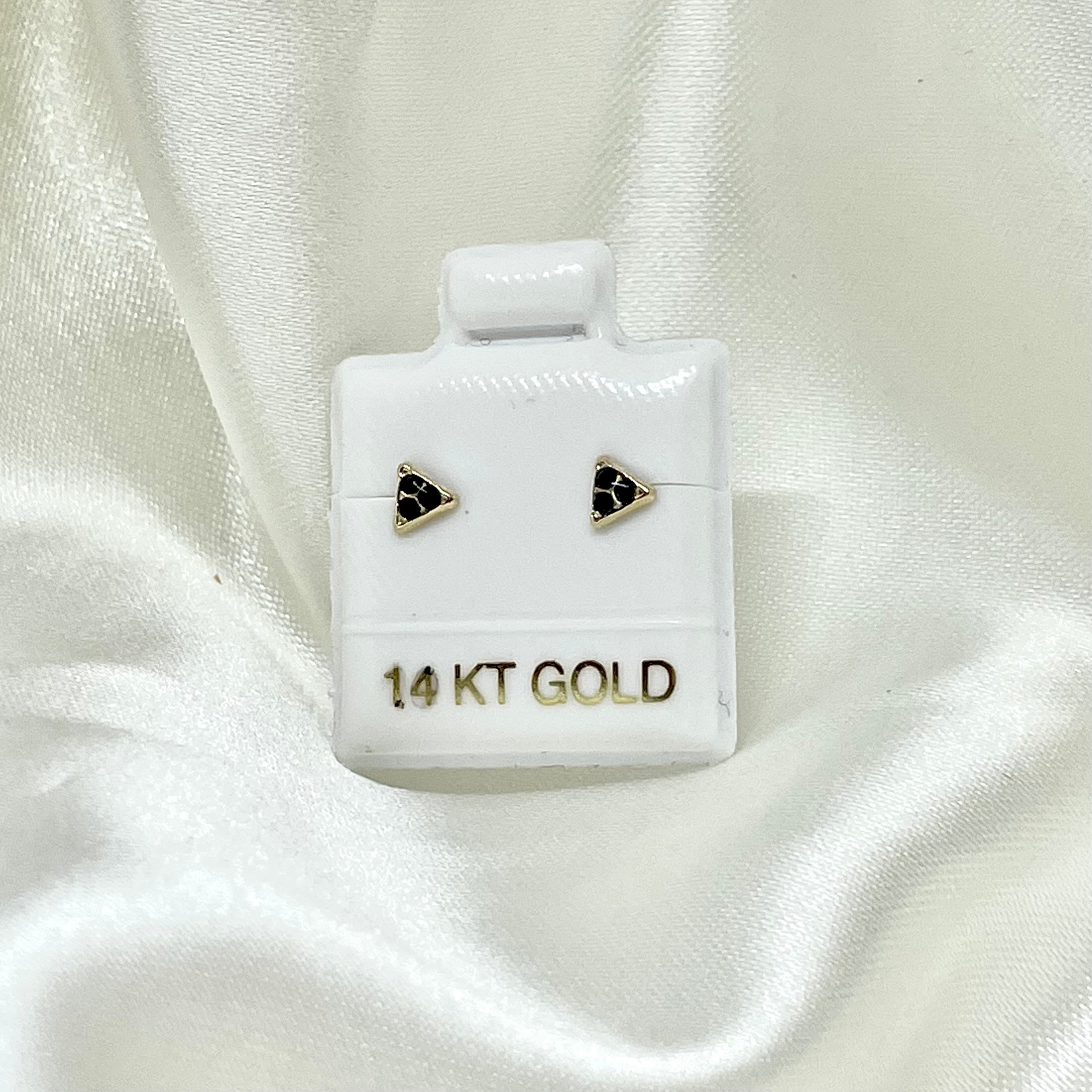 Piercing Black Oro 10k (precio por 1 arete)